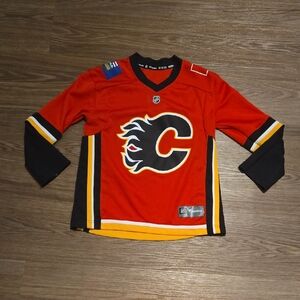 Calgary Flames Kids NHL Hockey Jersey